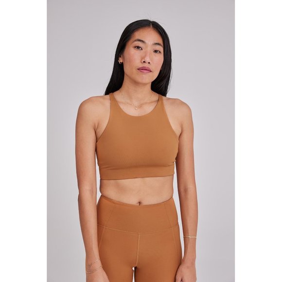 NWT Girlfriend Collective Topanga Bra Twig - Picture 1 of 3